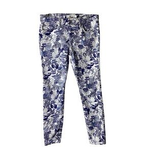 Vineyard Vines Blue and White Patterned Pants